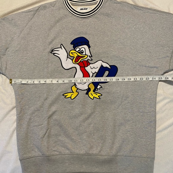 Palace Chilly Duck Out Drop Shoulder Crewneck - Picture 7 of 10